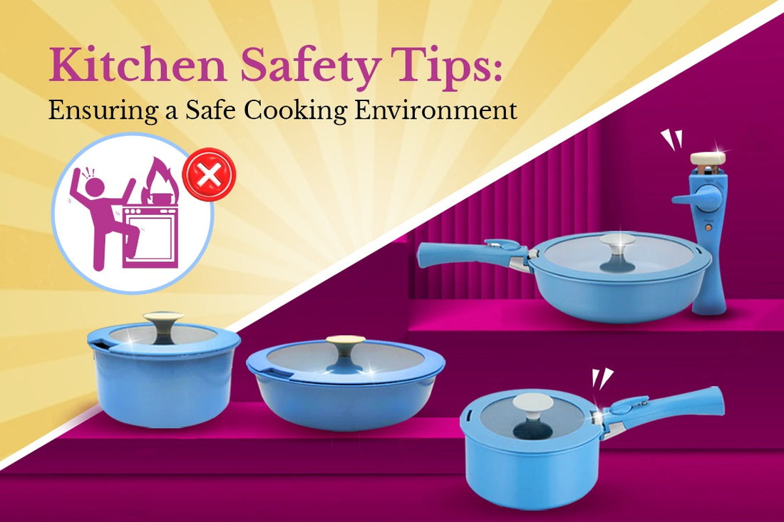 Cooking Saf Kitchen Safety Tips: Using the Only Pan Set from U-Like – U-LIKE