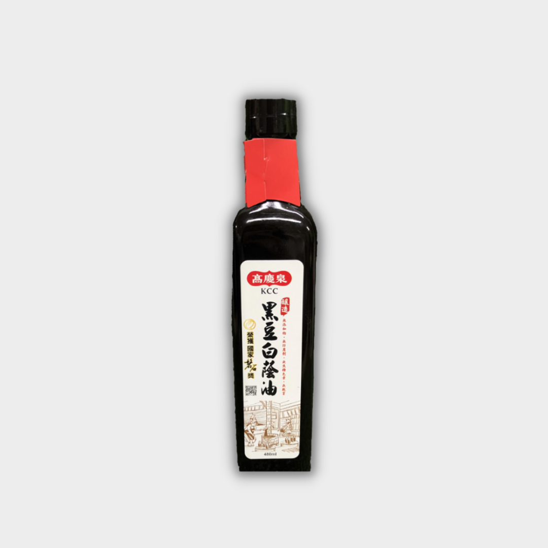 KCC Premium Light Black Bean Soy Sauce 480ml